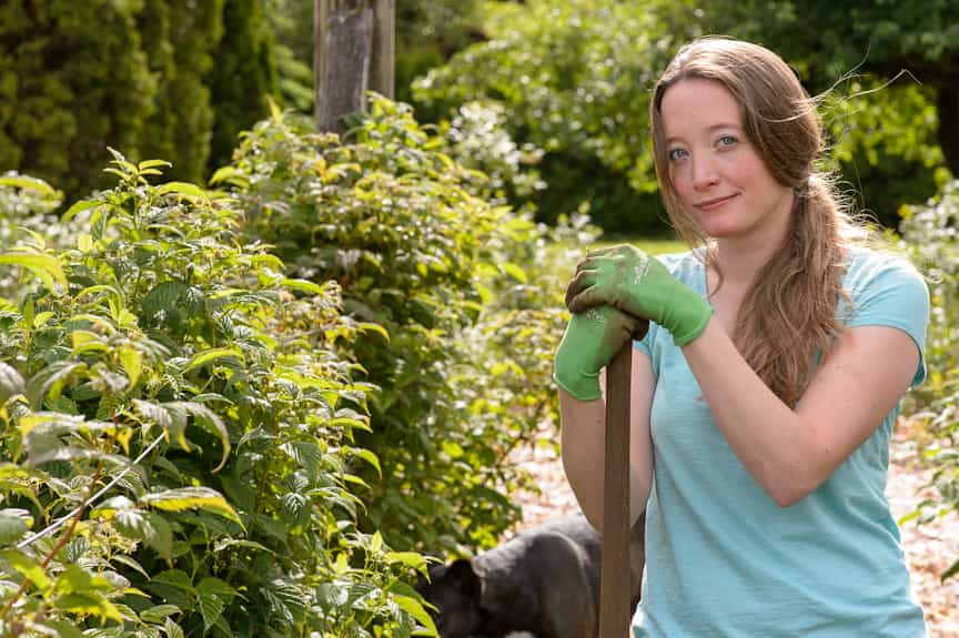 Brittany Baldwin Portland Home Chef in the Garden