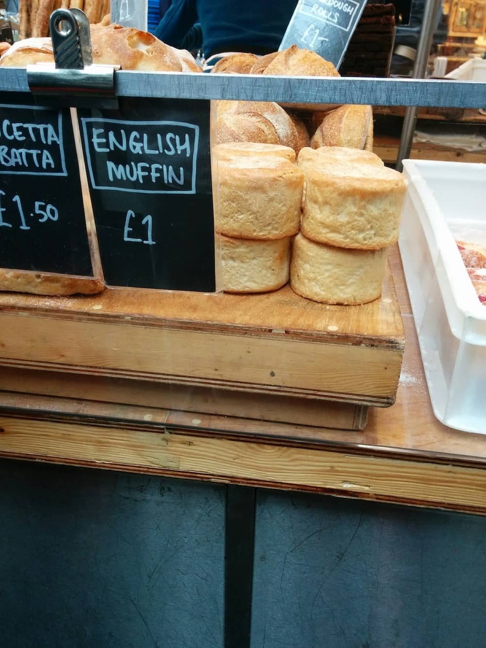 Tall English Muffins, Borough Market, London