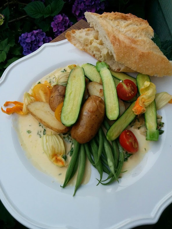 Brown-Butter-Summer-Vegetables-with-Beurre-Blanc-